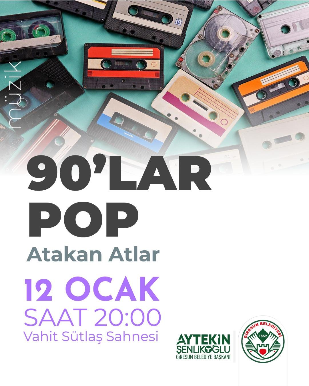 90'lar Pop Müzik Gecesi